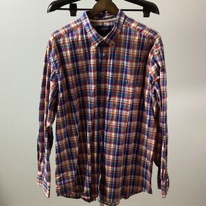Charles Tyrwhitt Multicolor Plaid Button Down Shirt